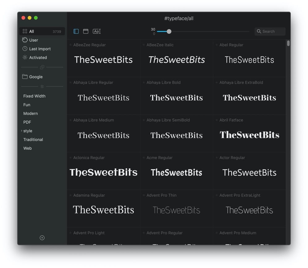 best font management for mac